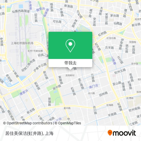 居佳美保洁(虹井路)地图