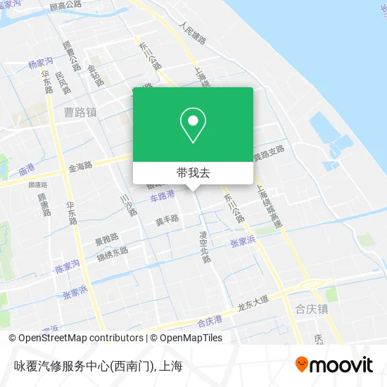 咏覆汽修服务中心(西南门)地图