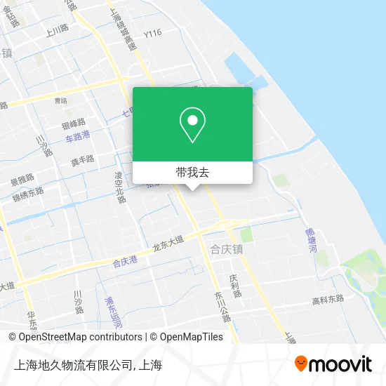 上海地久物流有限公司地图