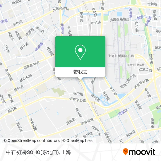 中石·虹桥SOHO(东北门)地图