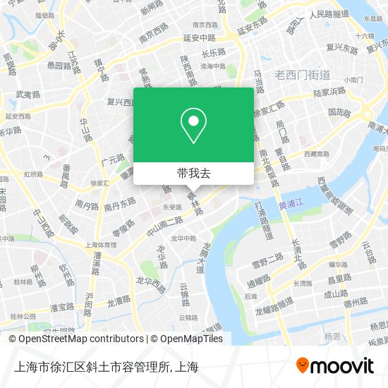 上海市徐汇区斜土市容管理所地图