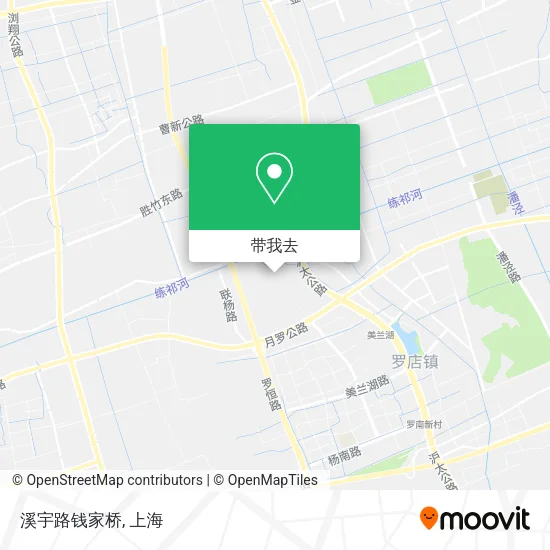 溪宇路钱家桥地图