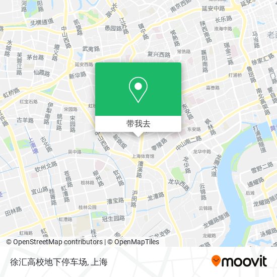 徐汇高校地下停车场地图