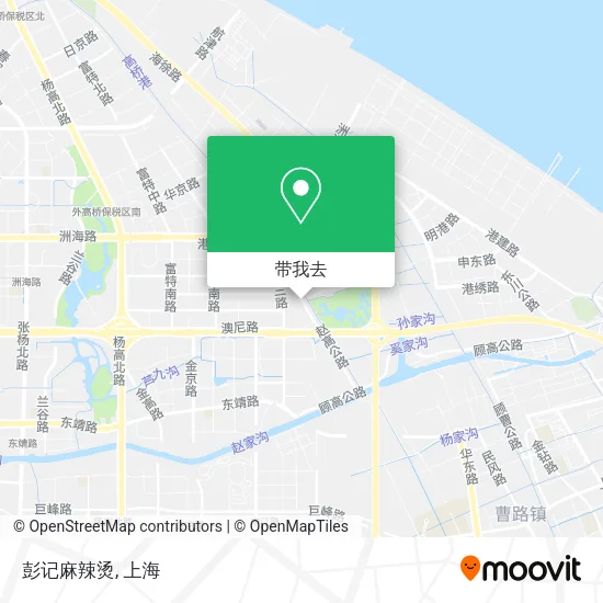 彭记麻辣烫地图