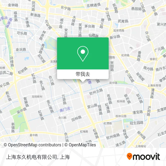 上海东久机电有限公司地图