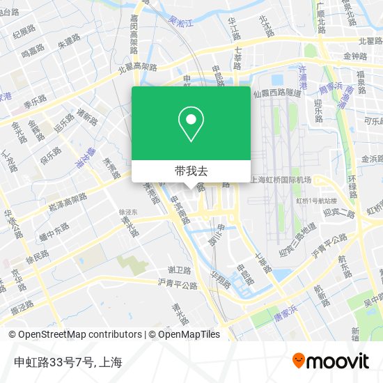 申虹路33号7号地图