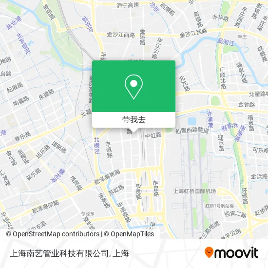 上海南艺管业科技有限公司地图