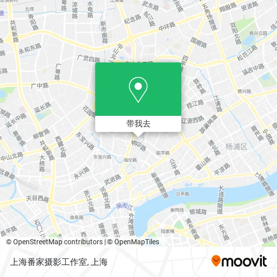 上海番家摄影工作室地图