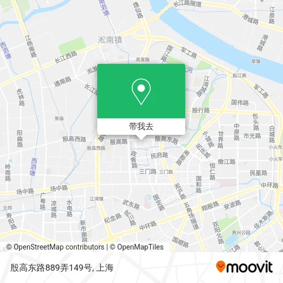 殷高东路889弄149号地图