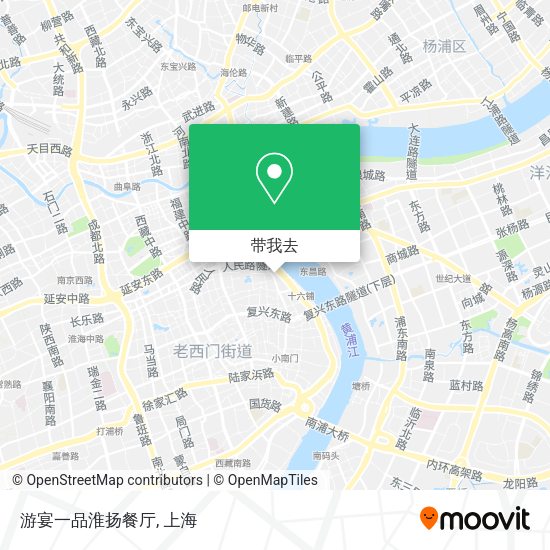 游宴一品淮扬餐厅地图