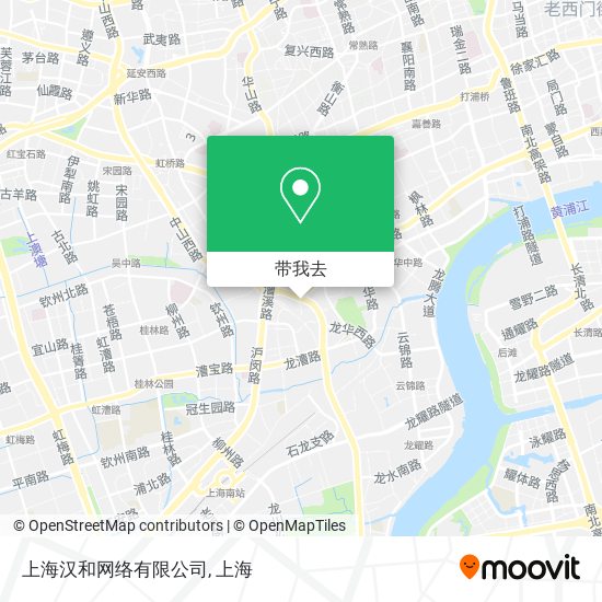 上海汉和网络有限公司地图