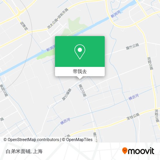 白弟米面铺地图