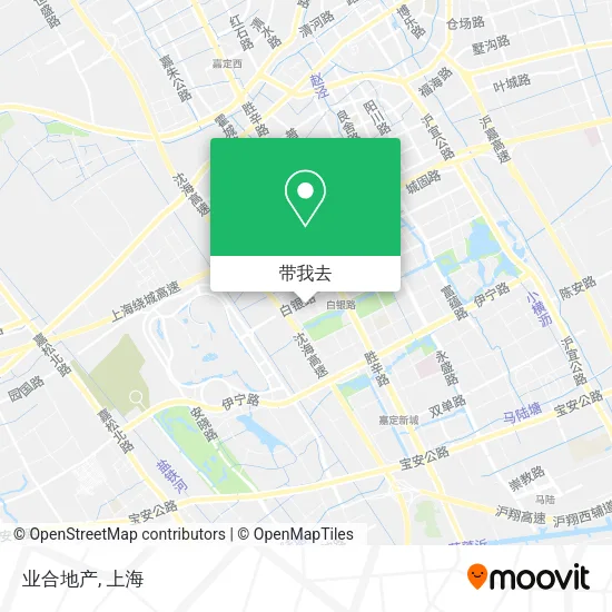 业合地产地图