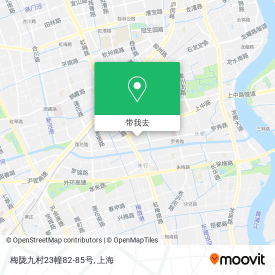 梅陇九村23幢82-85号地图