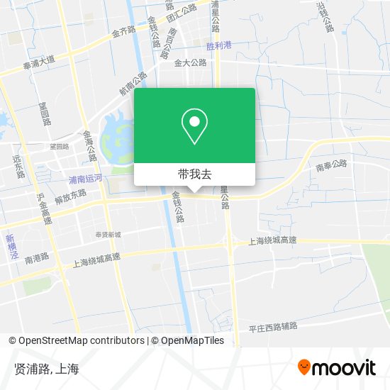 贤浦路地图