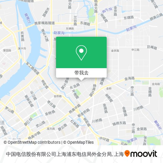 中国电信股份有限公司上海浦东电信局外金分局地图