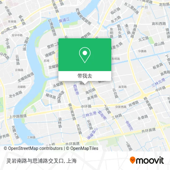 灵岩南路与思浦路交叉口地图