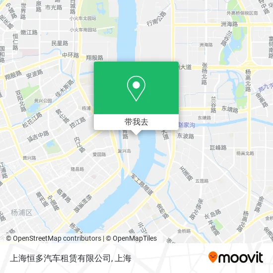 上海恒多汽车租赁有限公司地图