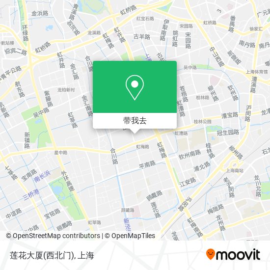莲花大厦(西北门)地图