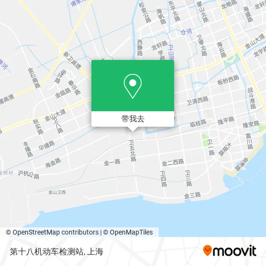 第十八机动车检测站地图