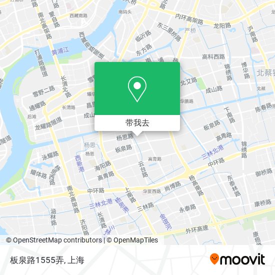 板泉路1555弄地图