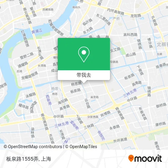 板泉路1555弄地图