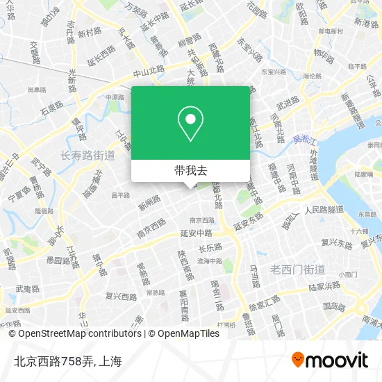 北京西路758弄地图