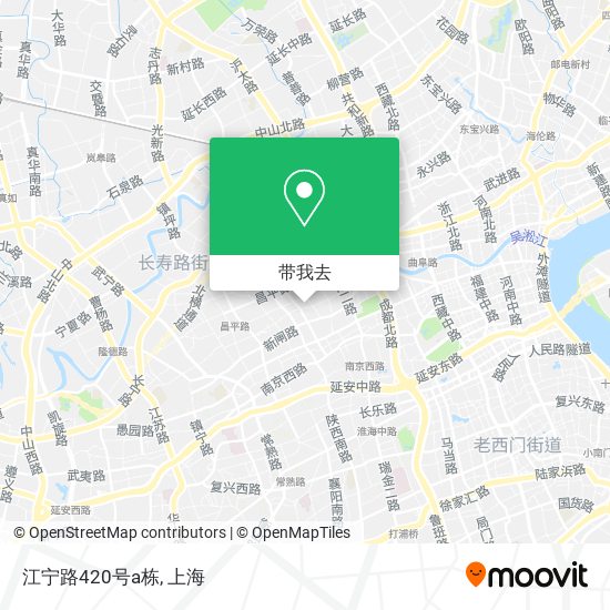 江宁路420号a栋地图