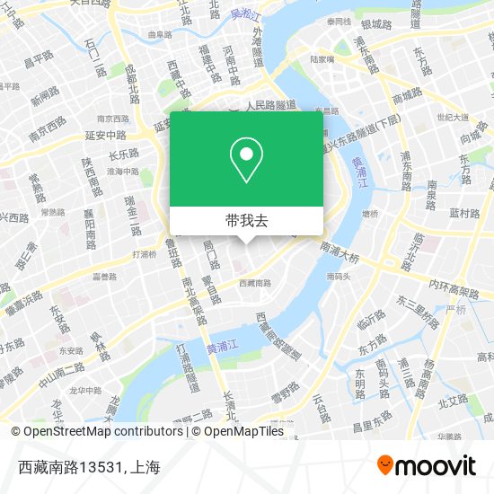 西藏南路13531地图