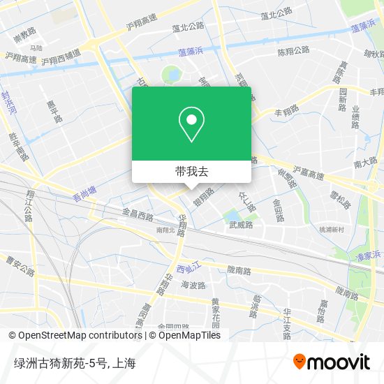 绿洲古猗新苑-5号地图