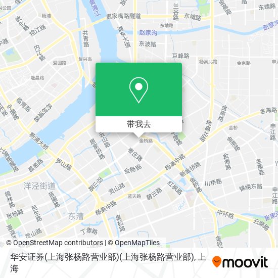 华安证券(上海张杨路营业部)(上海张杨路营业部)地图