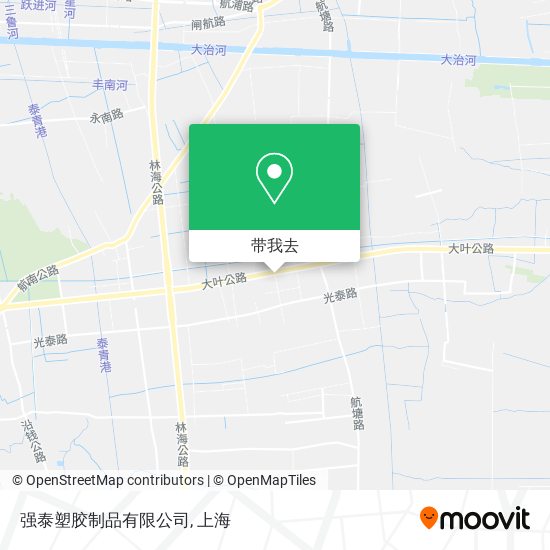 强泰塑胶制品有限公司地图
