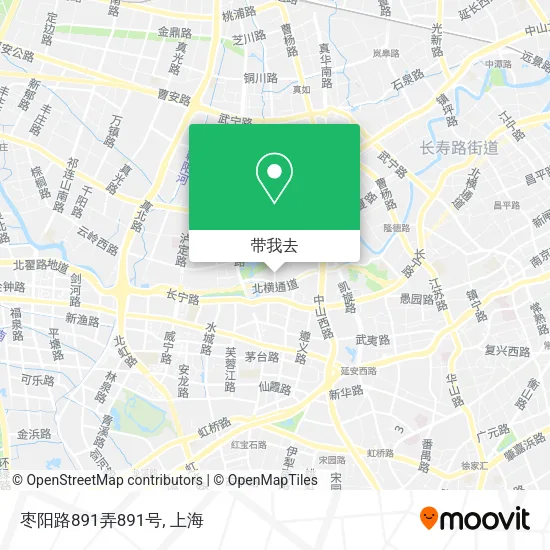 枣阳路891弄891号地图