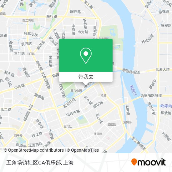 五角场镇社区CA俱乐部地图