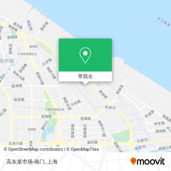 高东菜市场-南门地图