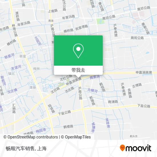 畅顺汽车销售地图