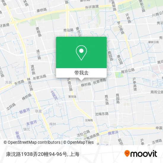 康沈路1938弄20幢94-96号地图