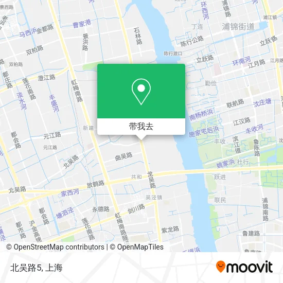 北吴路5地图