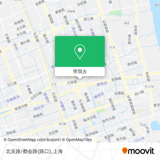 北吴路/都会路(路口)地图