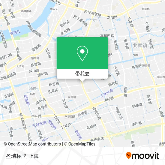 盈瑞标牌地图