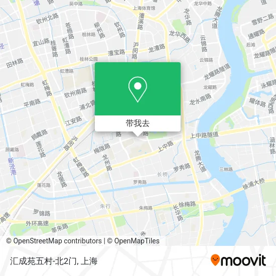 汇成苑五村-北2门地图