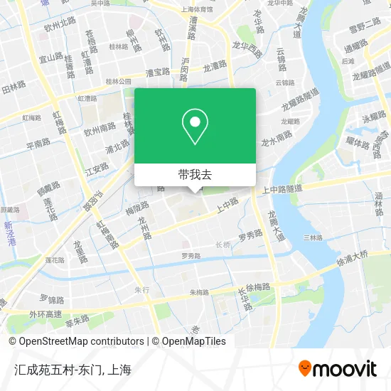 汇成苑五村-东门地图
