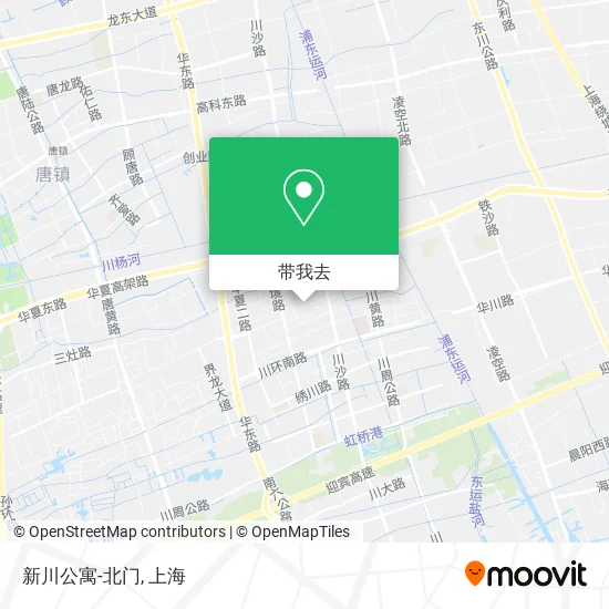 新川公寓-北门地图