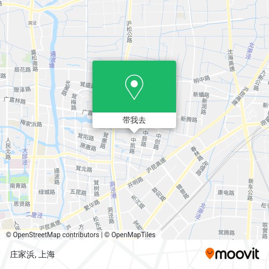 庄家浜地图