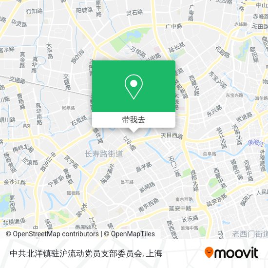 中共北洋镇驻沪流动党员支部委员会地图