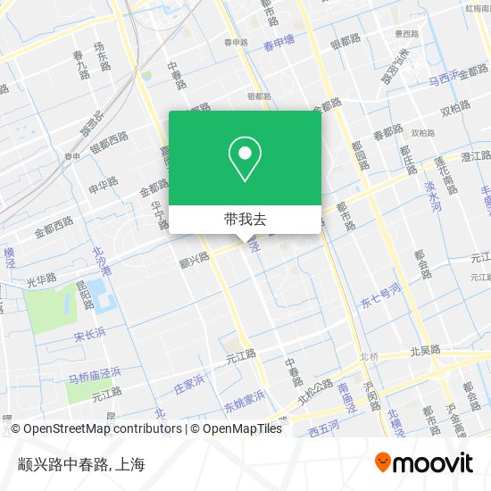 颛兴路中春路地图