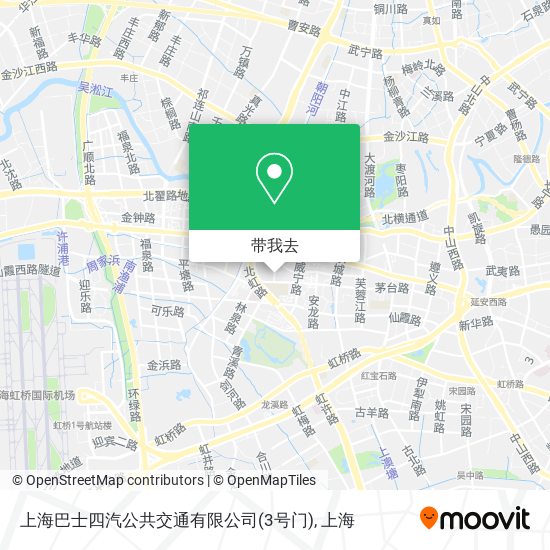 上海巴士四汽公共交通有限公司(3号门)地图
