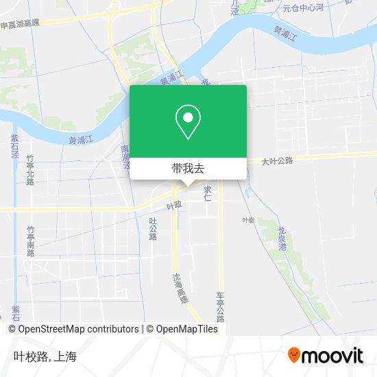 叶校路地图