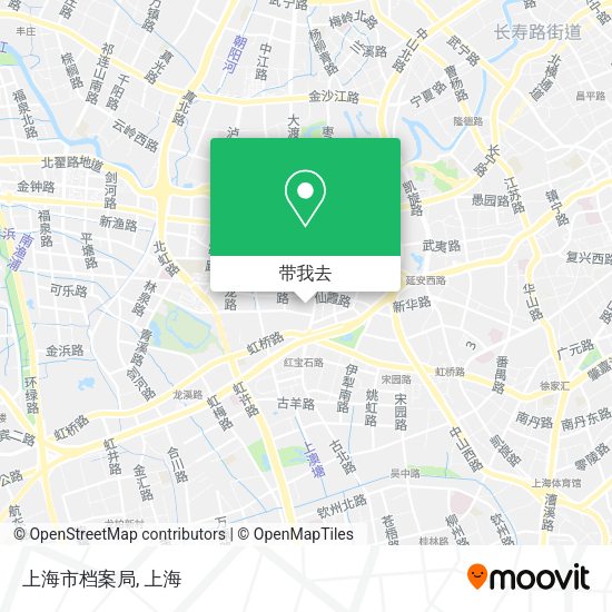 上海市档案局地图