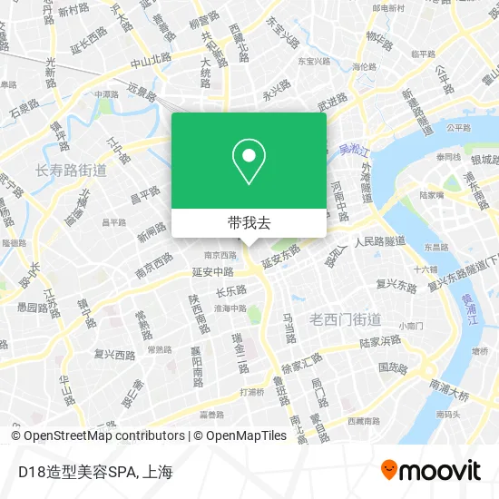 D18造型美容SPA地图